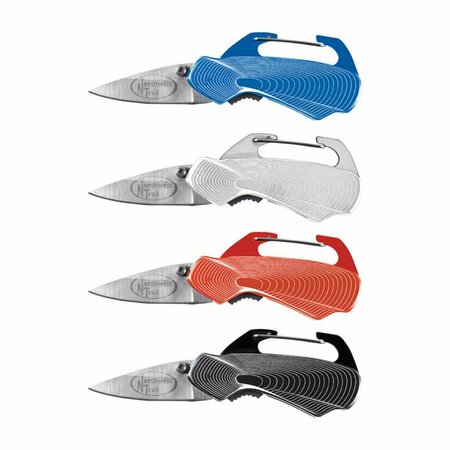 DENDESIGNS Assorted Stainless Steel 4 in. Folding Knife;, 20PK DE3286993